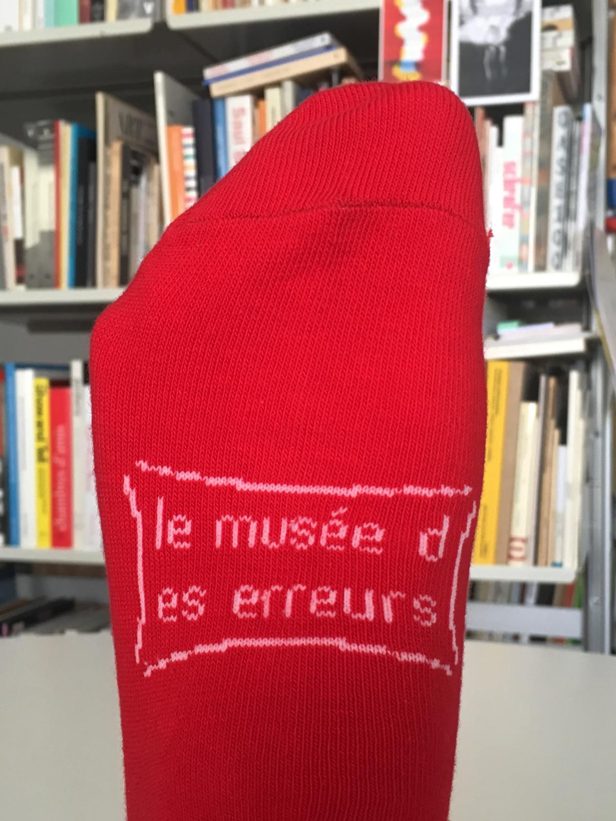 Museum of Mistakes pair of sock